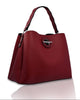 Topaz Faux Leather Handbag