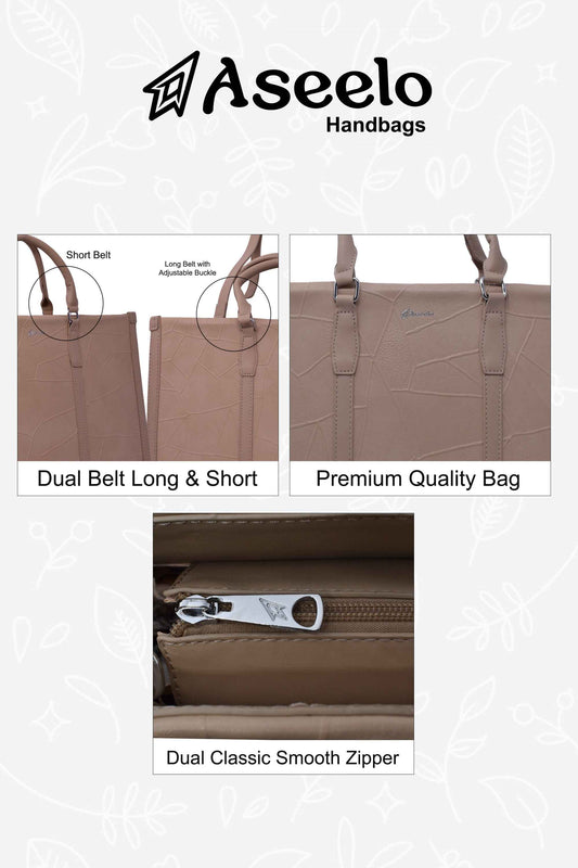 Velvet Carryall Tote Bag