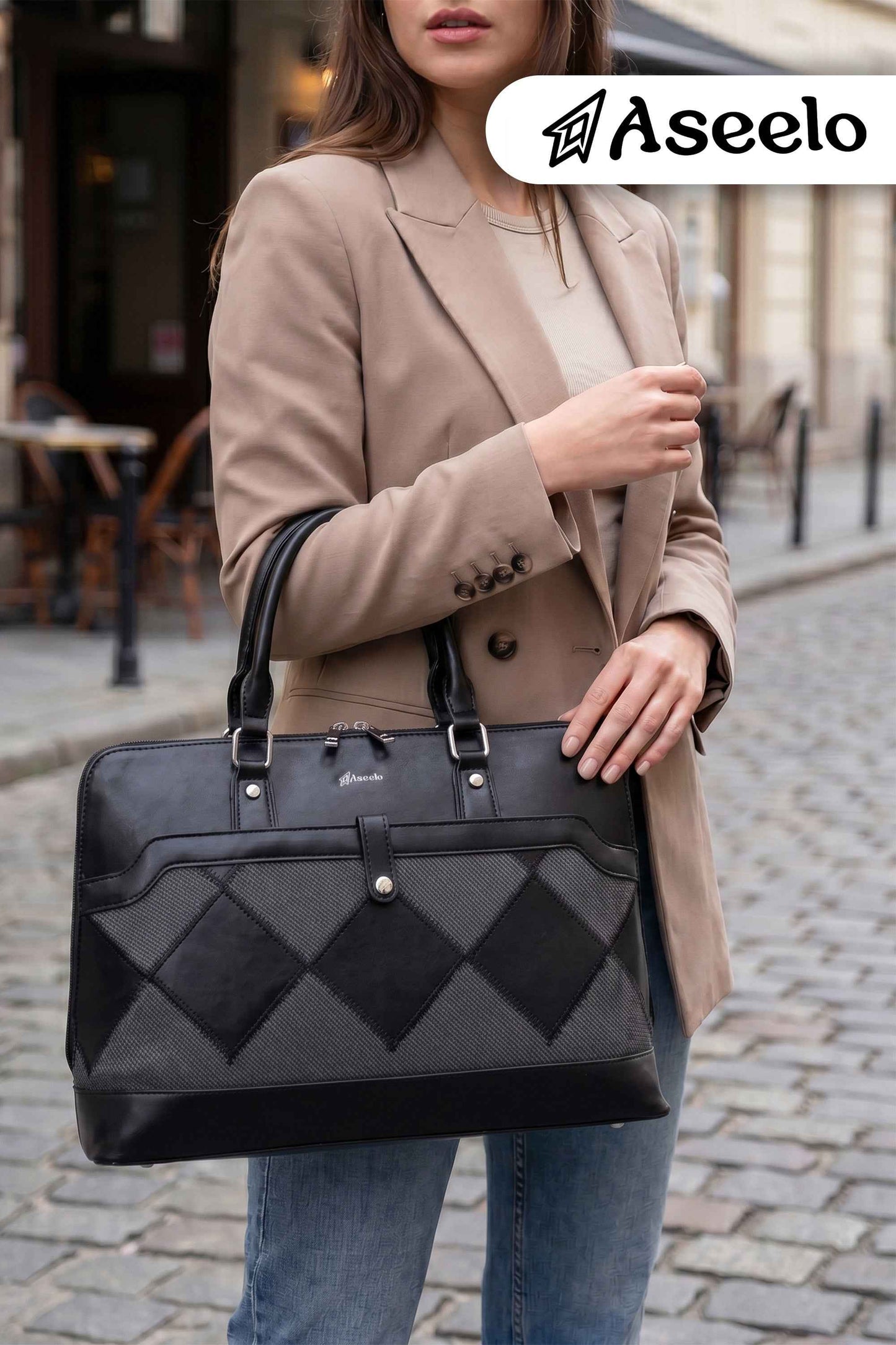 blush carryall tote.